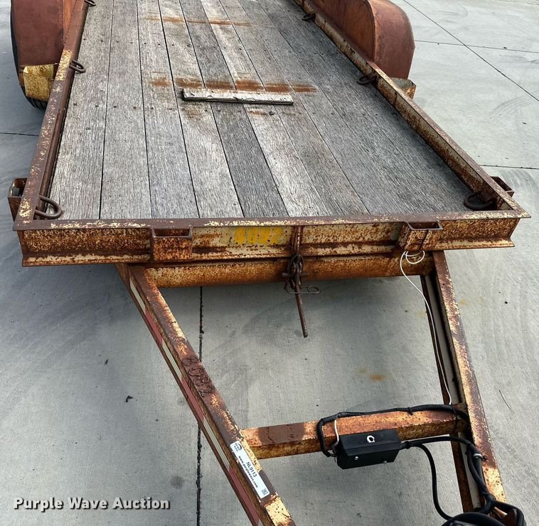 image for item NL9113 1995 Cronkhite 4700A utility trailer