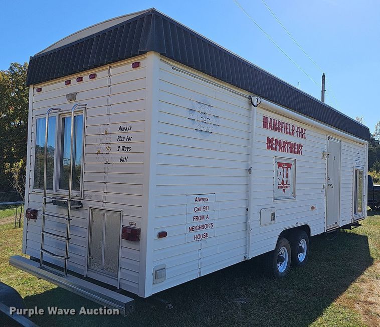 image for item NP9036 2002  Fire safety training trailer