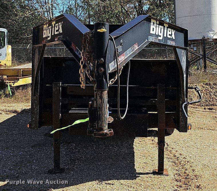 image for item NP9076 2016 Big Tex 14GX  end dump trailer