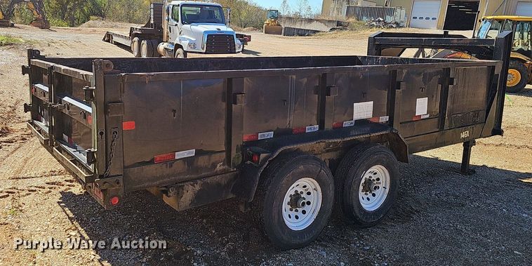 image for item NP9076 2016 Big Tex 14GX  end dump trailer