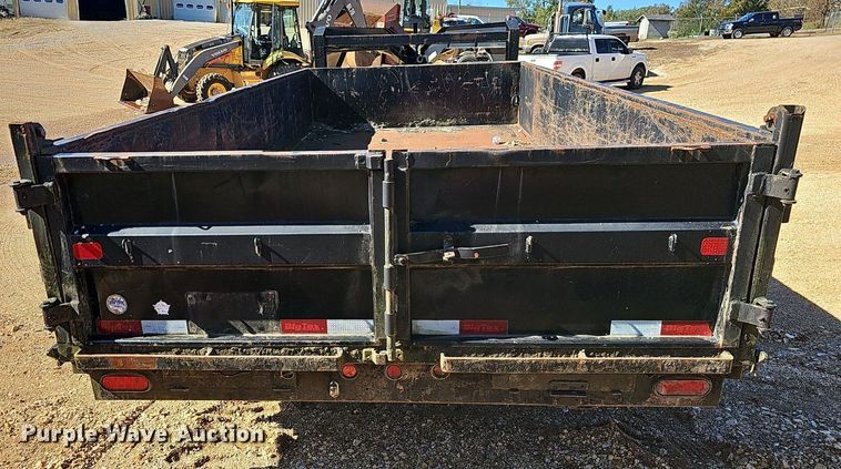 image for item NP9076 2016 Big Tex 14GX  end dump trailer