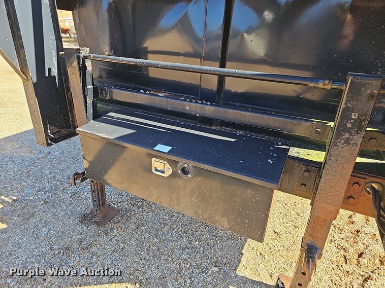image for item NP9076 2016 Big Tex 14GX  end dump trailer