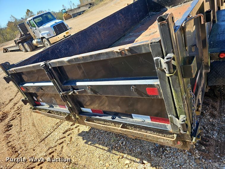 image for item NP9076 2016 Big Tex 14GX  end dump trailer