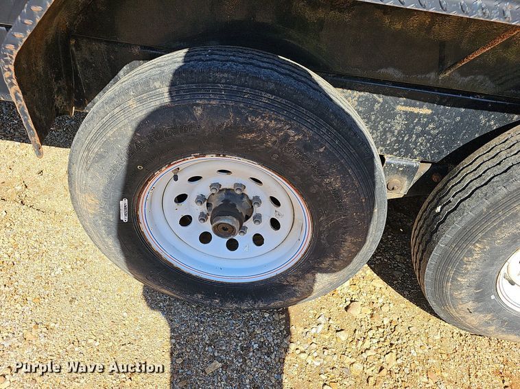 image for item NP9076 2016 Big Tex 14GX  end dump trailer