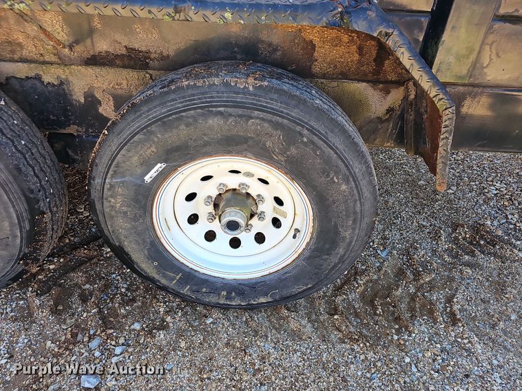 image for item NP9076 2016 Big Tex 14GX  end dump trailer