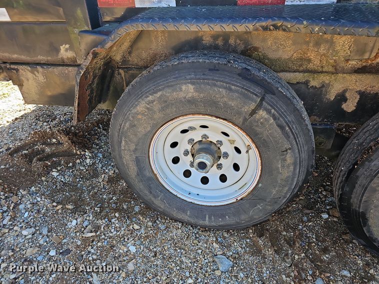 image for item NP9076 2016 Big Tex 14GX  end dump trailer