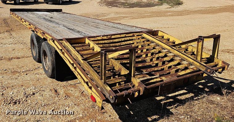 image for item NP9077 1989 Better Bilt  equipment trailer