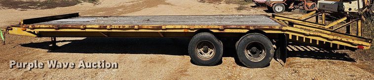 image for item NP9077 1989 Better Bilt  equipment trailer