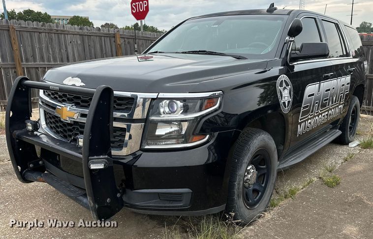 image for item NQ9301 2015 Chevrolet Tahoe Police  SUV