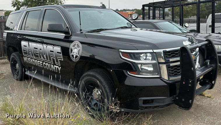 image for item NQ9301 2015 Chevrolet Tahoe Police  SUV