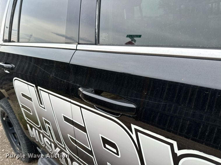 image for item NQ9301 2015 Chevrolet Tahoe Police  SUV