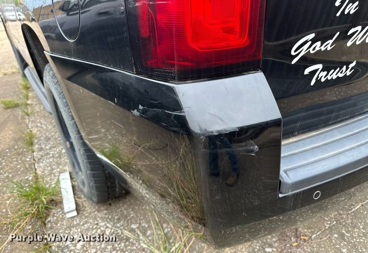 image for item NQ9301 2015 Chevrolet Tahoe Police  SUV