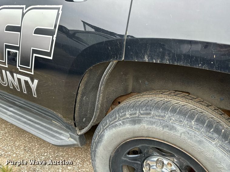 image for item NQ9301 2015 Chevrolet Tahoe Police  SUV