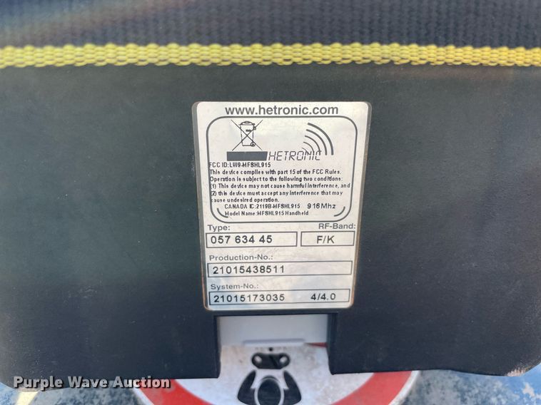 image for item NY9917 2016 Bomag BMP 8500  trench compactor