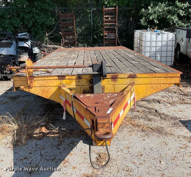 image for item NY9918 1979 Belshe  equipment trailer