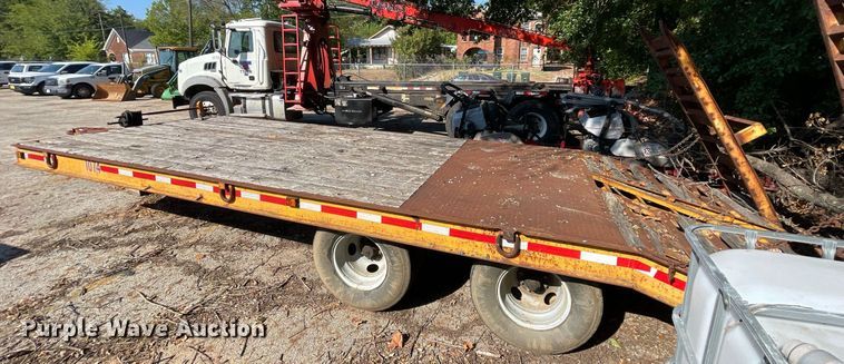 image for item NY9918 1979 Belshe  equipment trailer