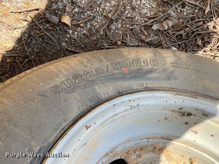 image for item NY9918 1979 Belshe  equipment trailer