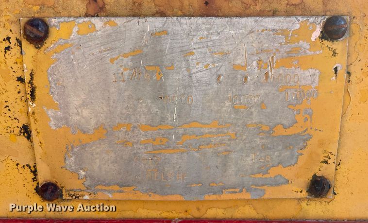 image for item NY9918 1979 Belshe  equipment trailer