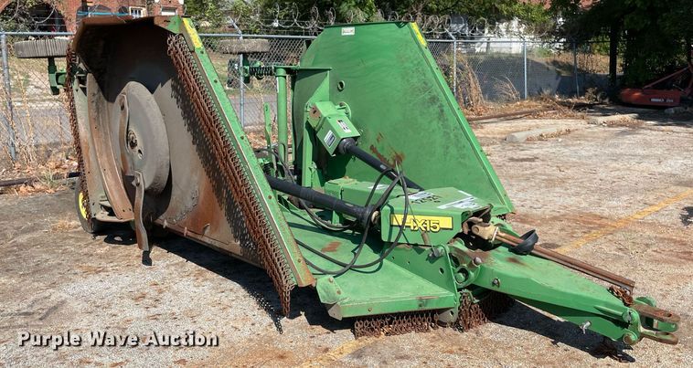 image for item NY9920 John Deere HX15  batwing rotary mower