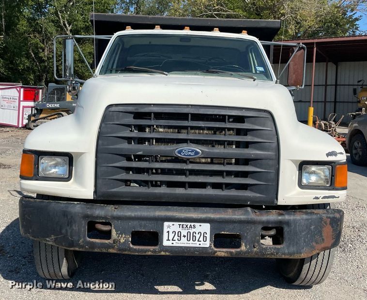 image for item NY9953 1998 Ford F800  dump truck