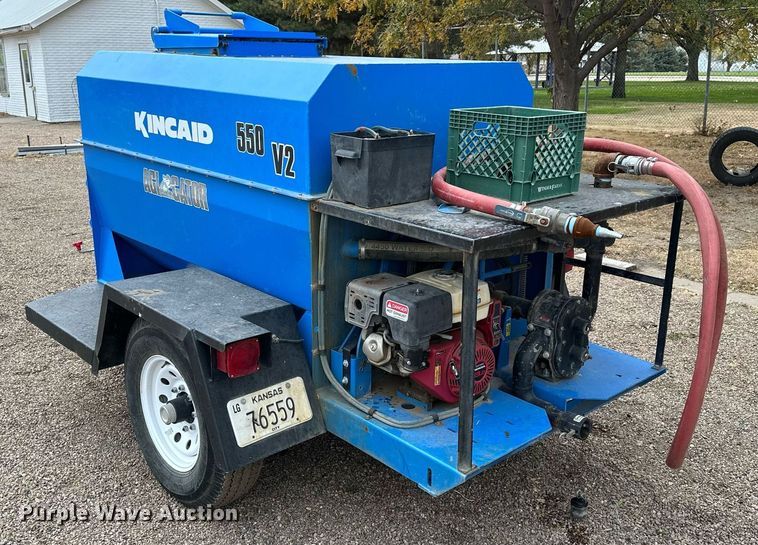 image for item OK9044 2009 Kincaid Agi-Gator 550 V2  hydroseeder