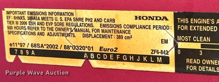 image for item OK9044 2009 Kincaid Agi-Gator 550 V2  hydroseeder