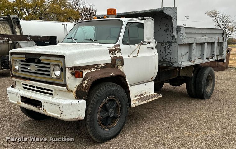 image for item OK9049 1974 Chevrolet C60  dump truck