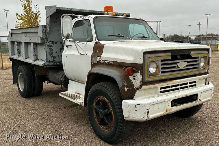 image for item OK9049 1974 Chevrolet C60  dump truck