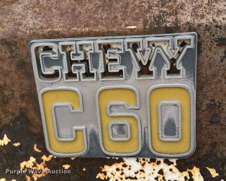 image for item OK9049 1974 Chevrolet C60  dump truck