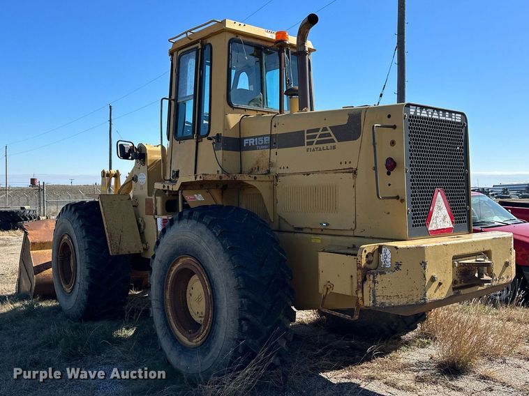 image for item OK9098 1990 Fiat-Allis FR15B Turbo  wheel loader