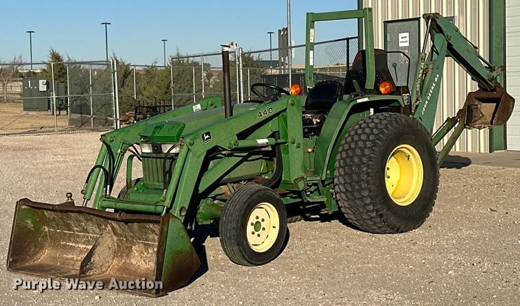 image for item OK9123 1995 John Deere 970  MFWD tractor