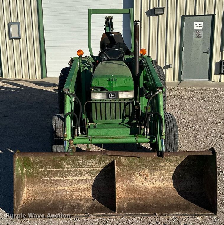 image for item OK9123 1995 John Deere 970  MFWD tractor