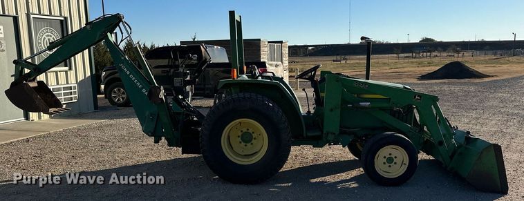 image for item OK9123 1995 John Deere 970  MFWD tractor