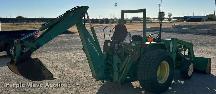 image for item OK9123 1995 John Deere 970  MFWD tractor