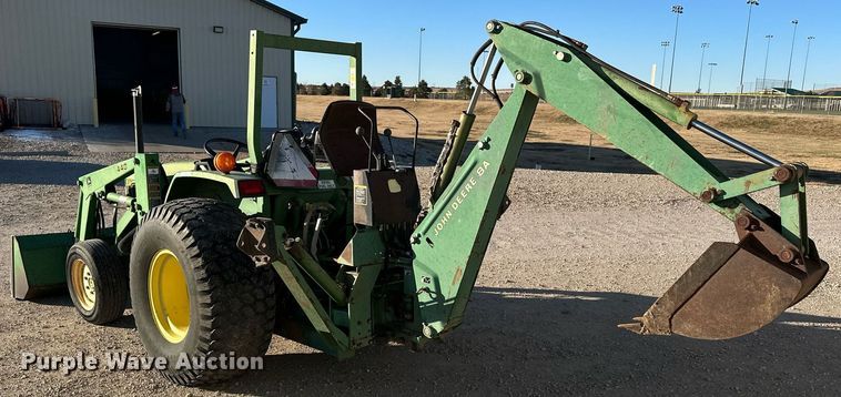 image for item OK9123 1995 John Deere 970  MFWD tractor