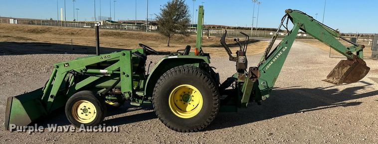 image for item OK9123 1995 John Deere 970  MFWD tractor