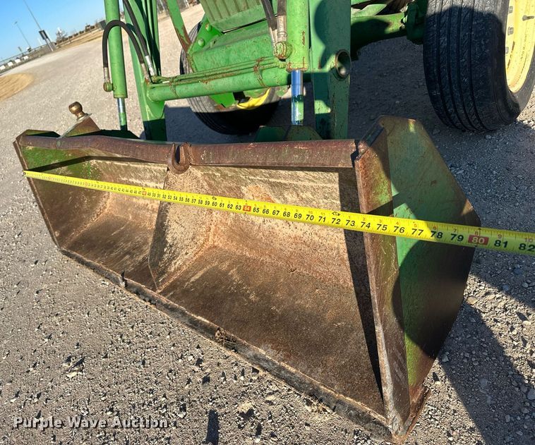 image for item OK9123 1995 John Deere 970  MFWD tractor