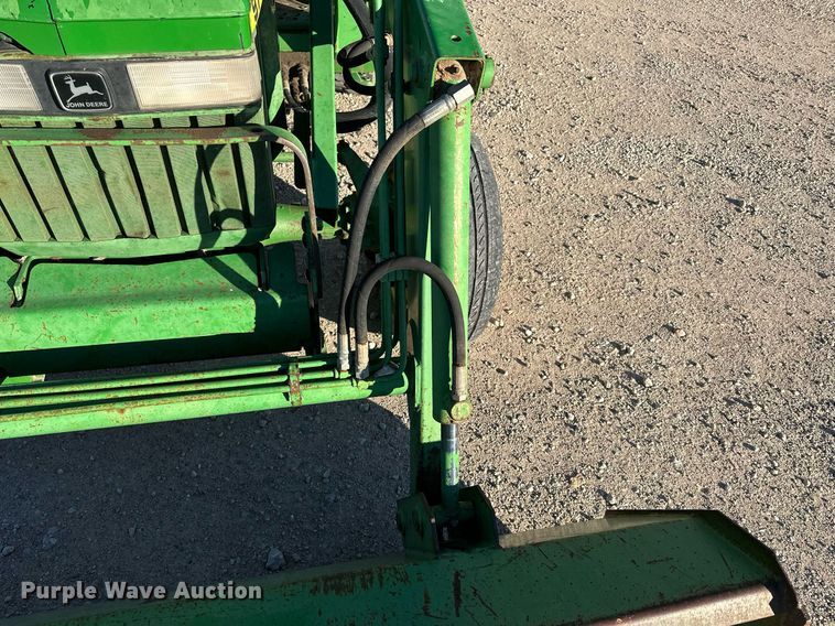 image for item OK9123 1995 John Deere 970  MFWD tractor