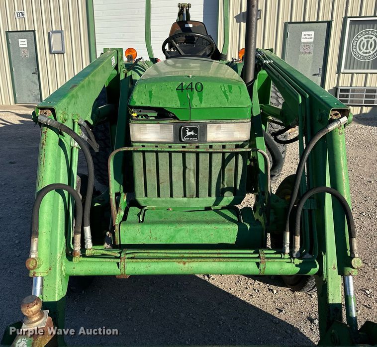 image for item OK9123 1995 John Deere 970  MFWD tractor