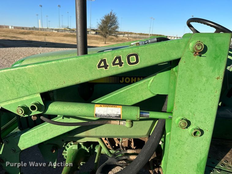 image for item OK9123 1995 John Deere 970  MFWD tractor