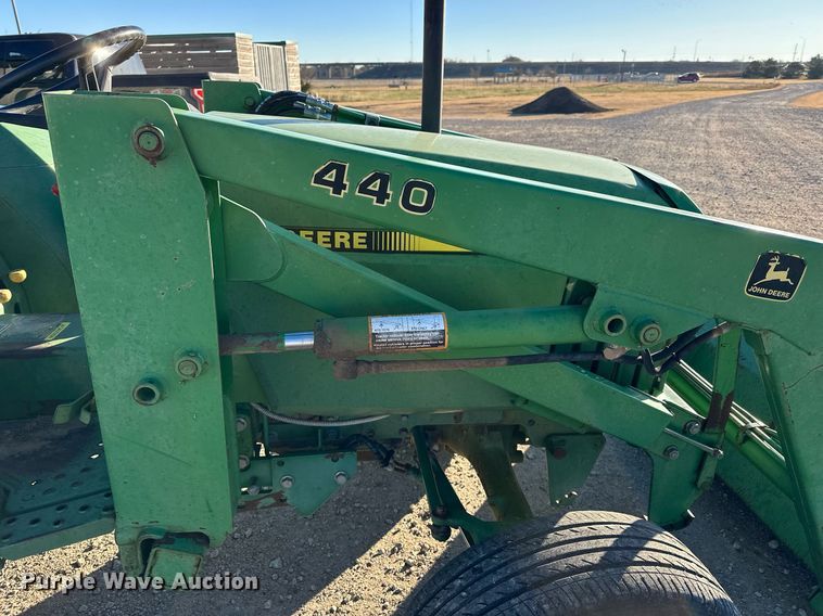 image for item OK9123 1995 John Deere 970  MFWD tractor