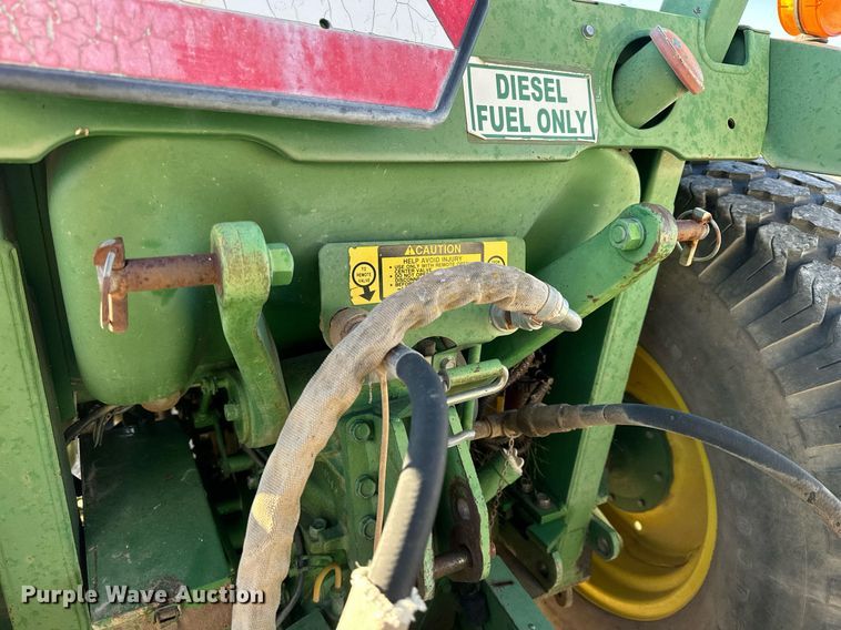 image for item OK9123 1995 John Deere 970  MFWD tractor