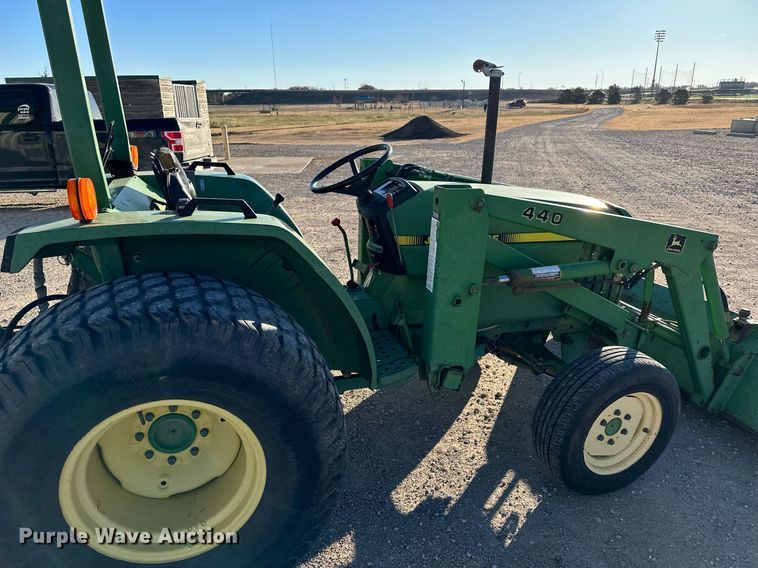 image for item OK9123 1995 John Deere 970  MFWD tractor