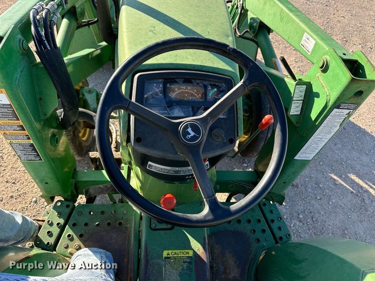 image for item OK9123 1995 John Deere 970  MFWD tractor