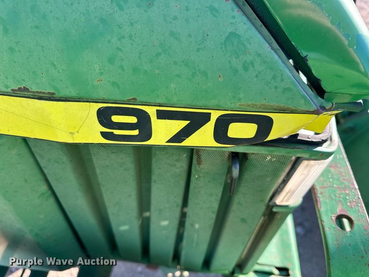 image for item OK9123 1995 John Deere 970  MFWD tractor