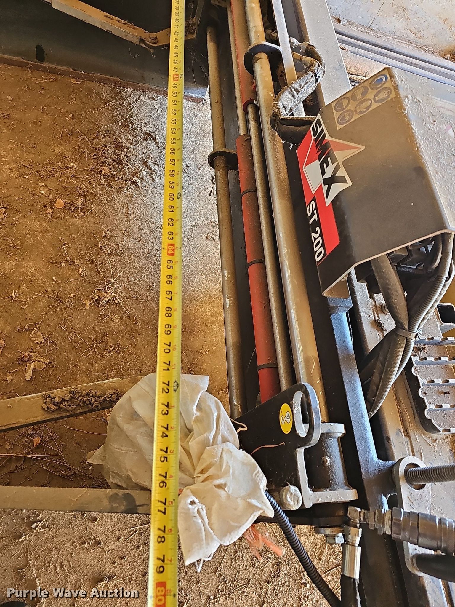 2015 Simex ST 200 skid steer asphalt float in Berryville, AR Item