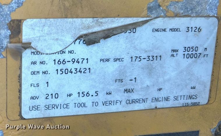 image for item DJ6381 1999 GMC C6500  box truck