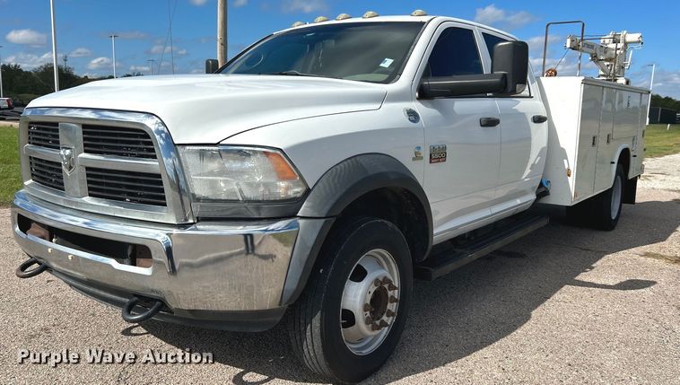 image for item DJ6428 2012 Dodge Ram 5500HD  utility / service truck