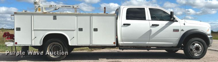 image for item DJ6428 2012 Dodge Ram 5500HD  utility / service truck