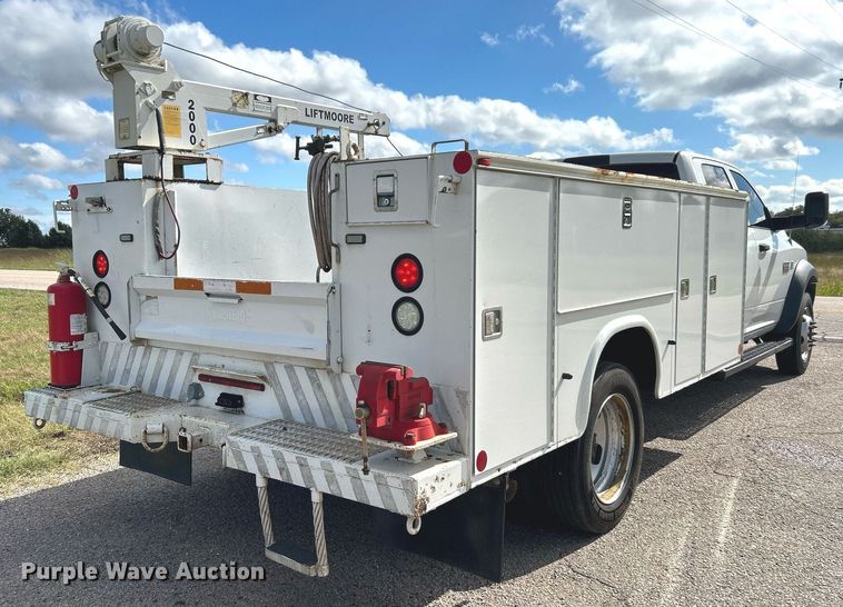 image for item DJ6428 2012 Dodge Ram 5500HD  utility / service truck